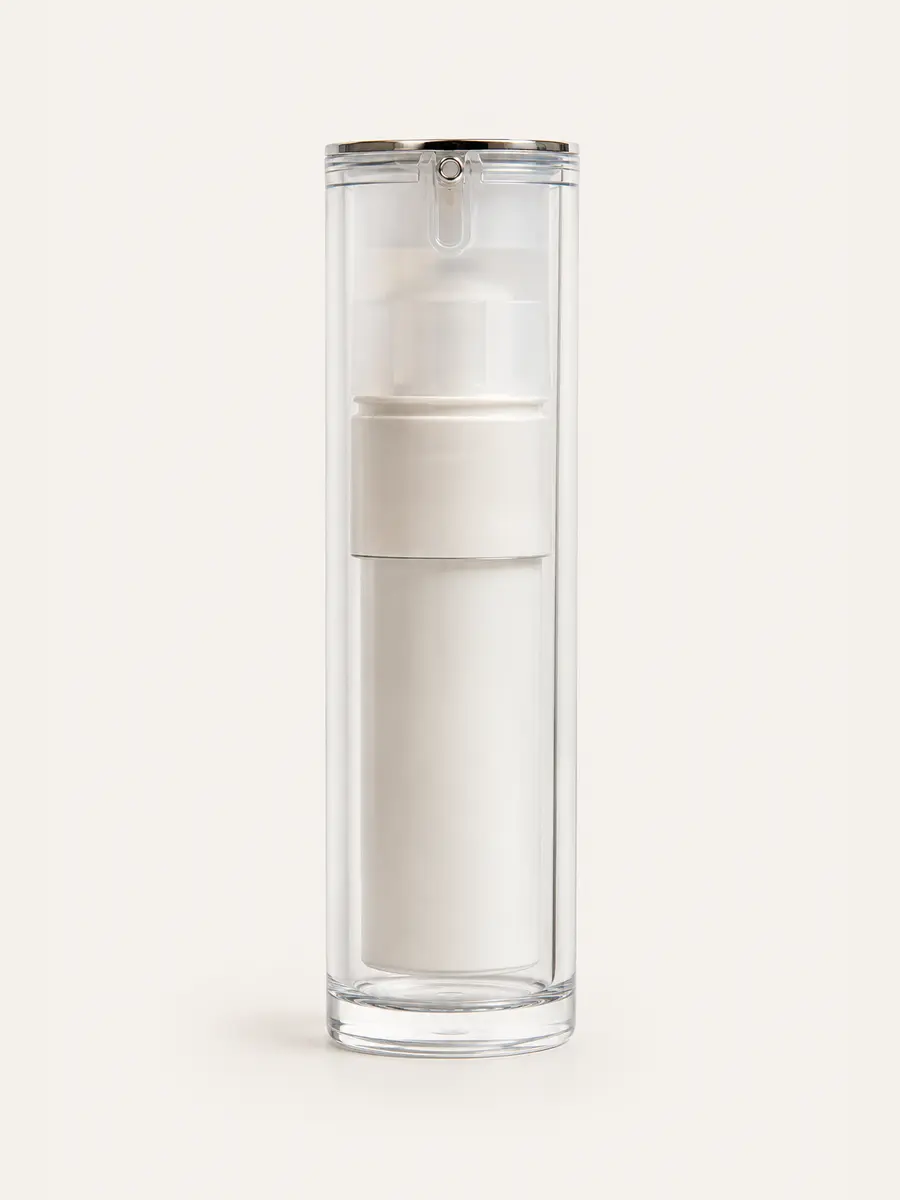 MRP-119 MARTI RIKINA clear PMMA airless bottle